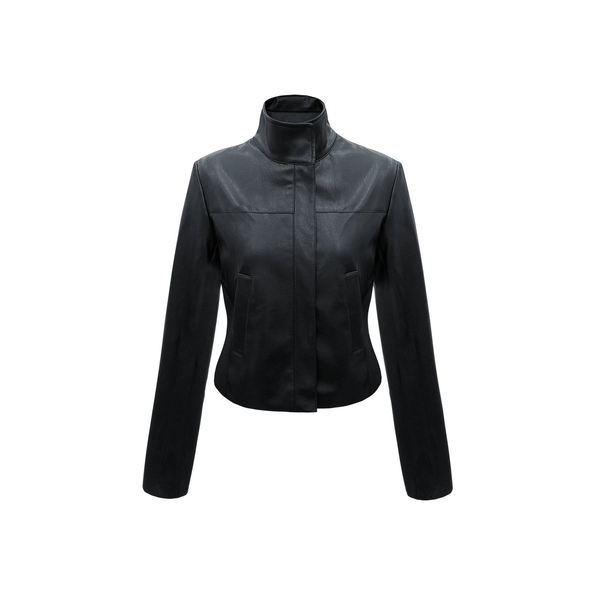 Noir Moto Cropped Jacket