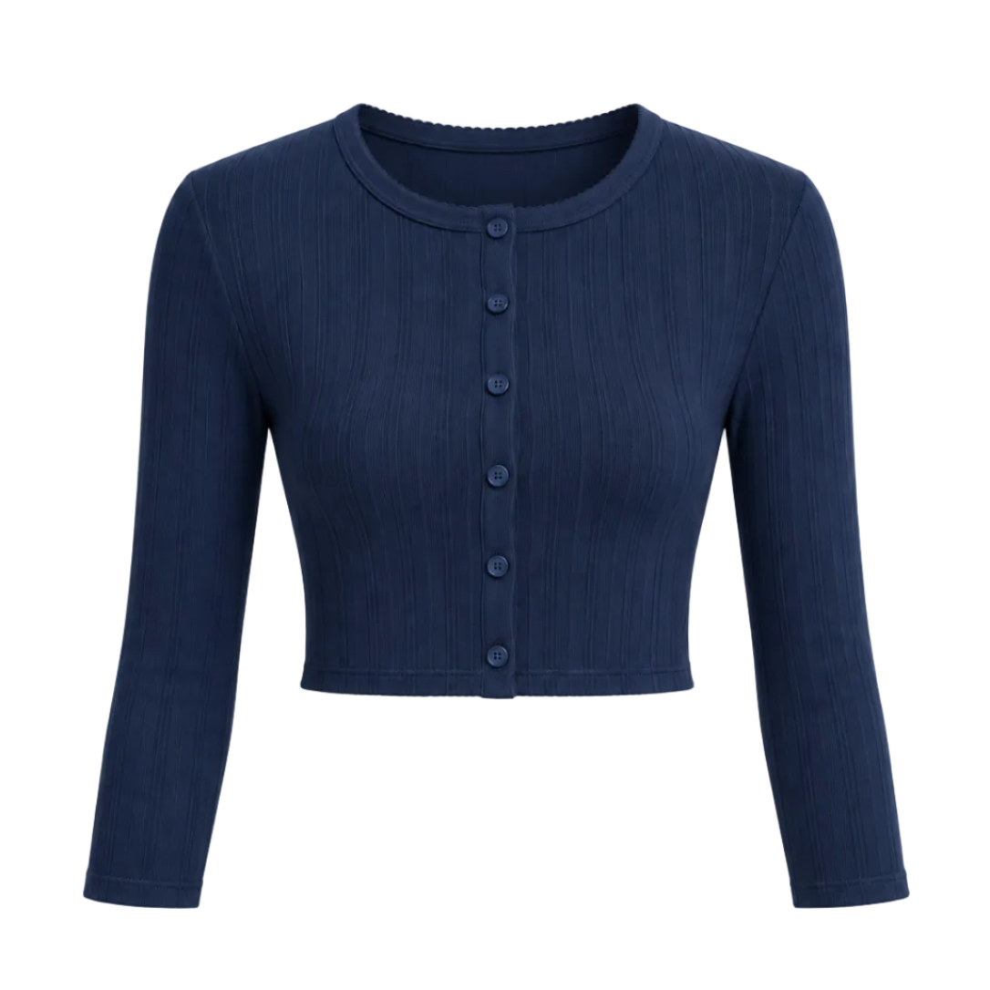 Petit Fleur Cotton Cardigan