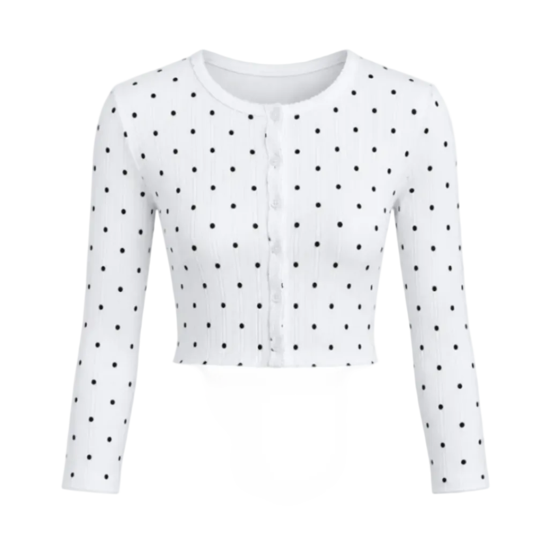 Petit Fleur Cotton Cardigan