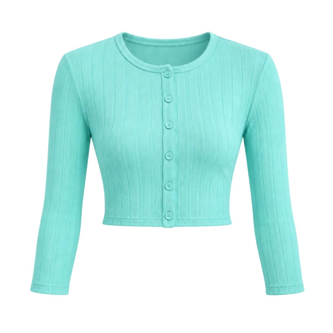 Petit Fleur Cotton Cardigan