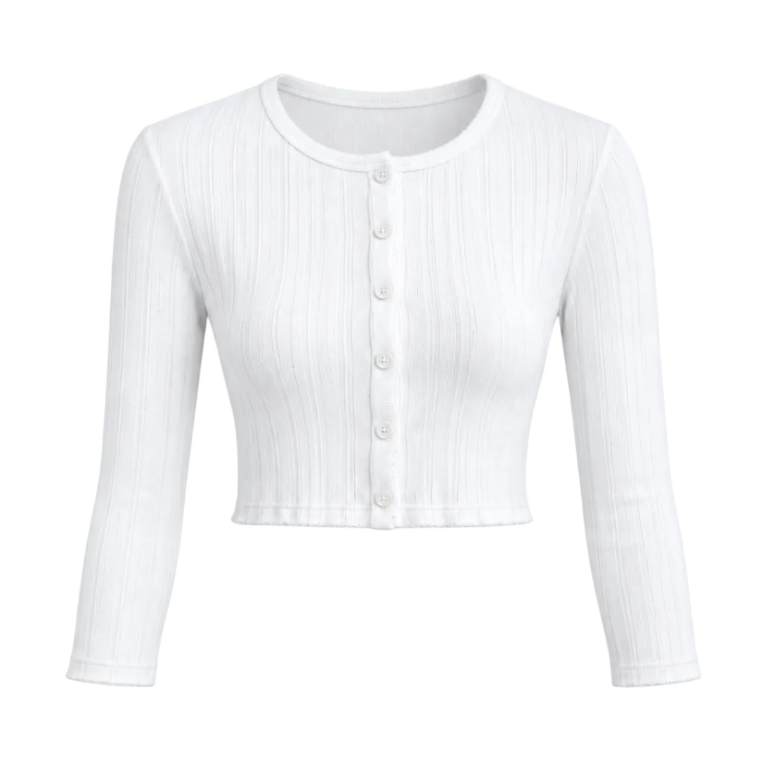 Petit Fleur Cotton Cardigan
