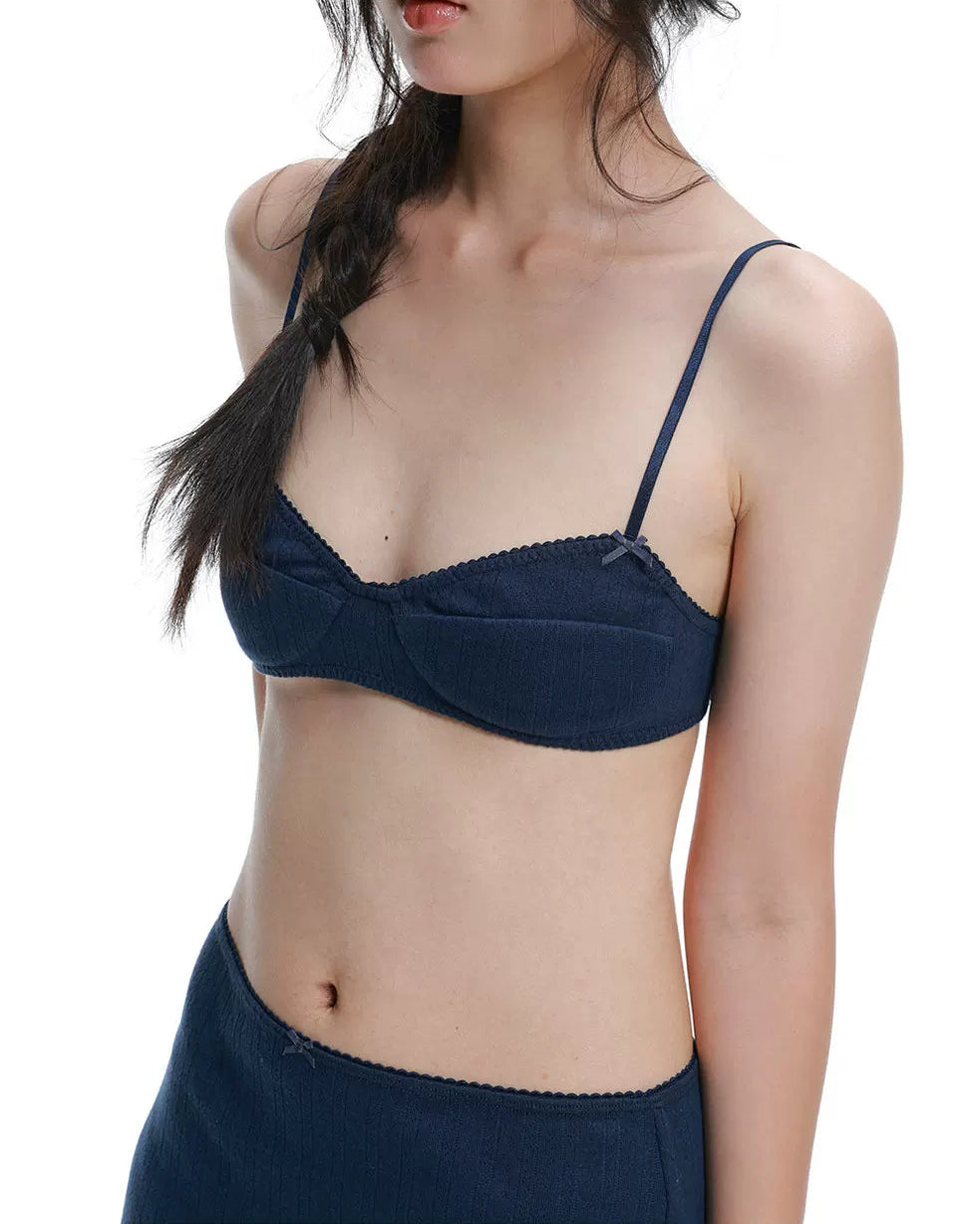 Pointelle Lace Bralette