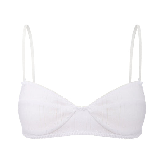 Pointelle Lace Bralette
