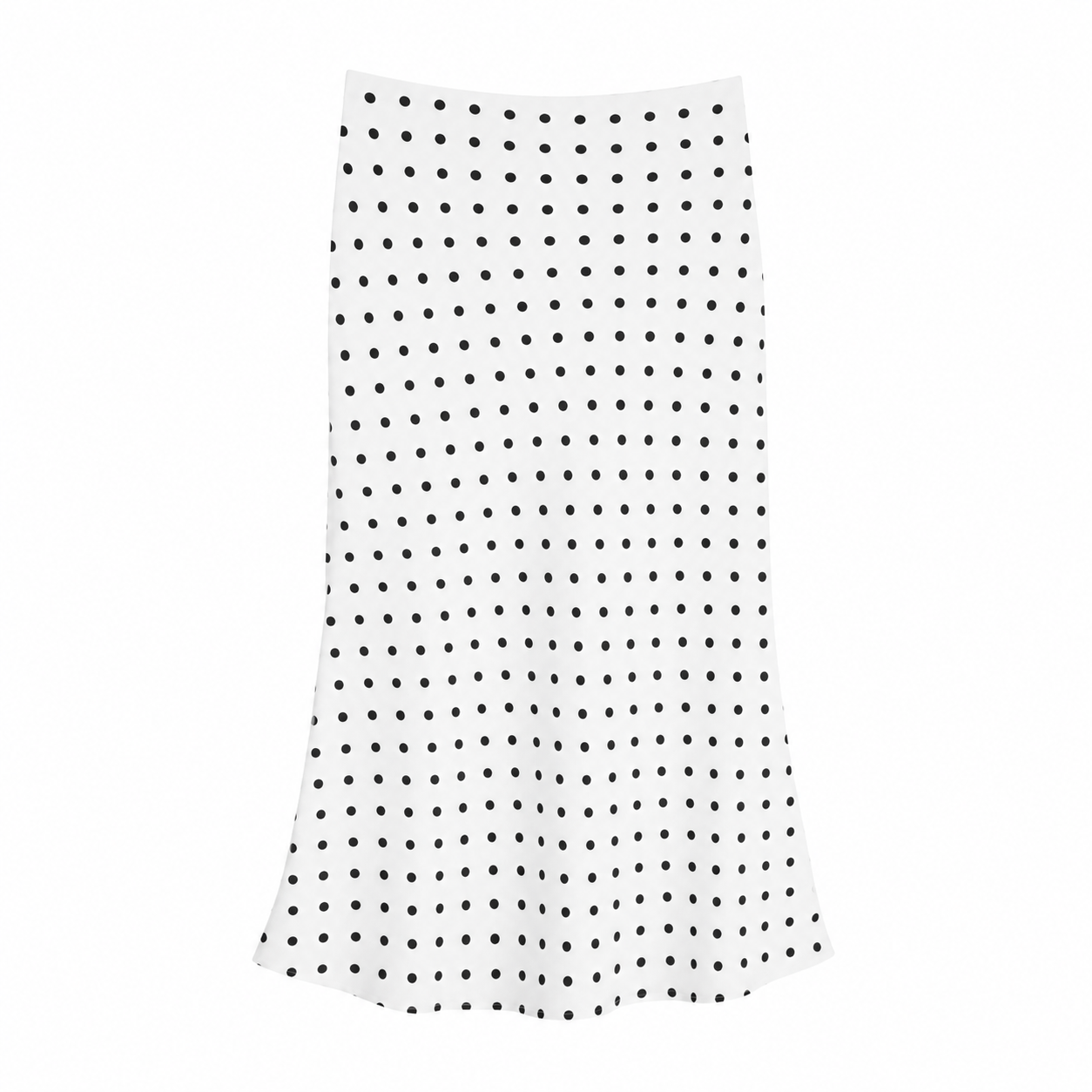 Sleep at 11 | Polka Dot Satin Mini / Maxi Skirt