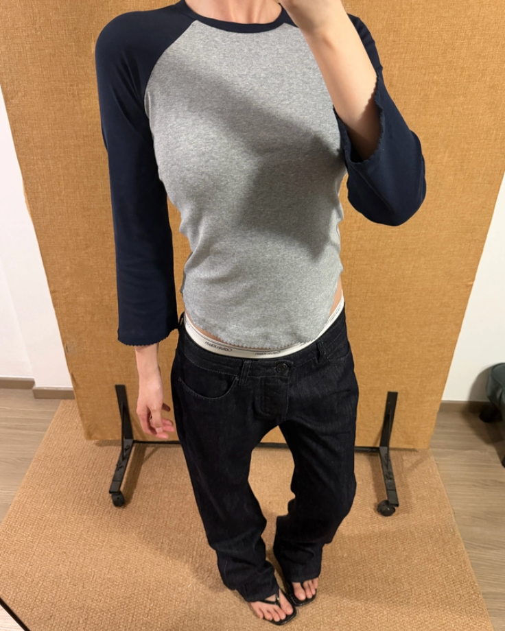IMSORRY | The Raglan Long Sleeve Top