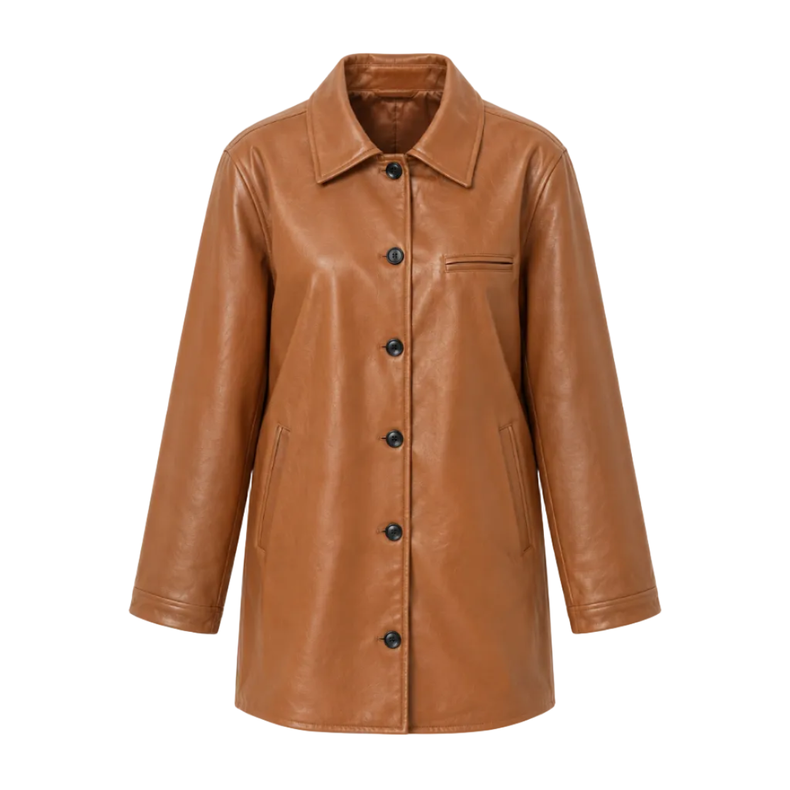 Route 66 Vintage Waxed Leather Jacket