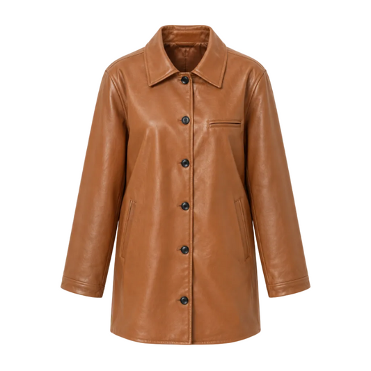 Route 66 Vintage Waxed Leather Jacket