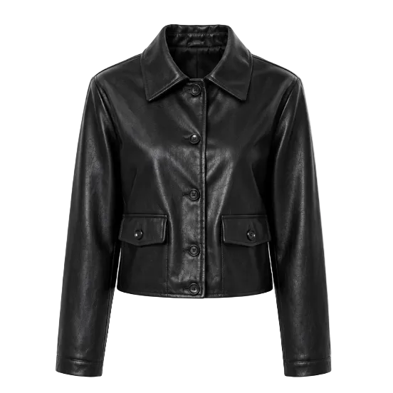 Route 66 Vintage Waxed Leather Jacket