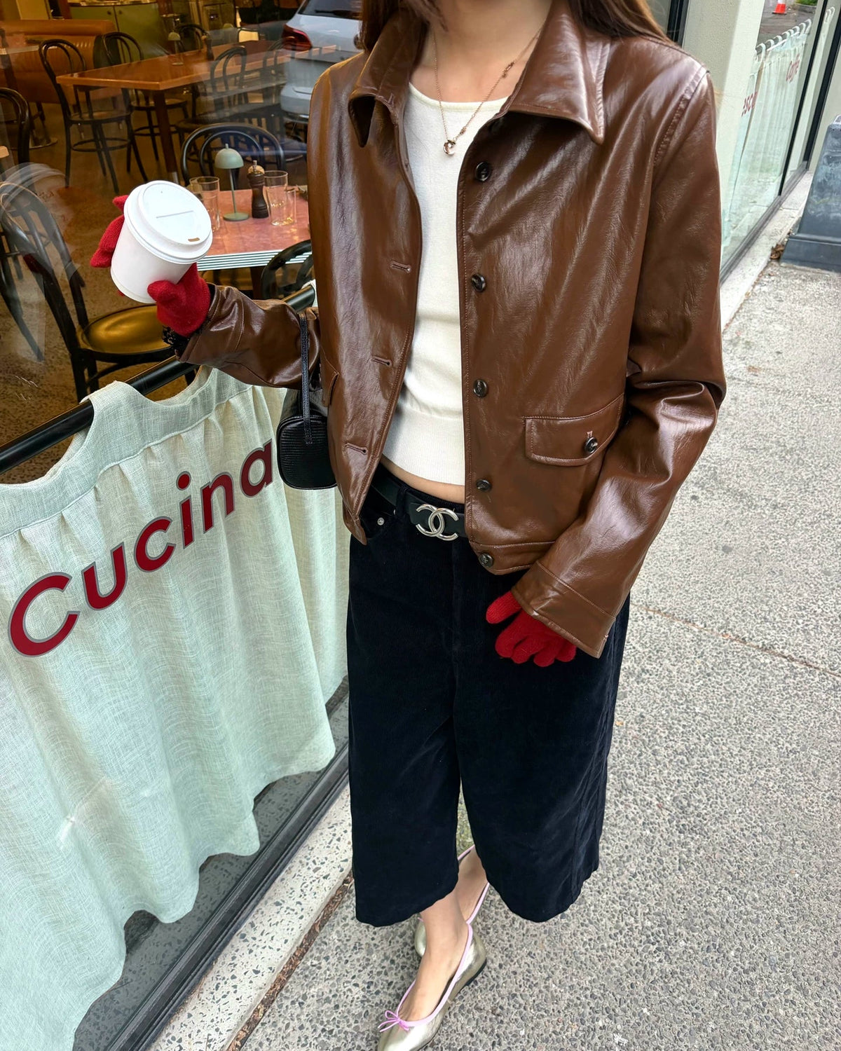 Route 66 Vintage Waxed Leather Jacket