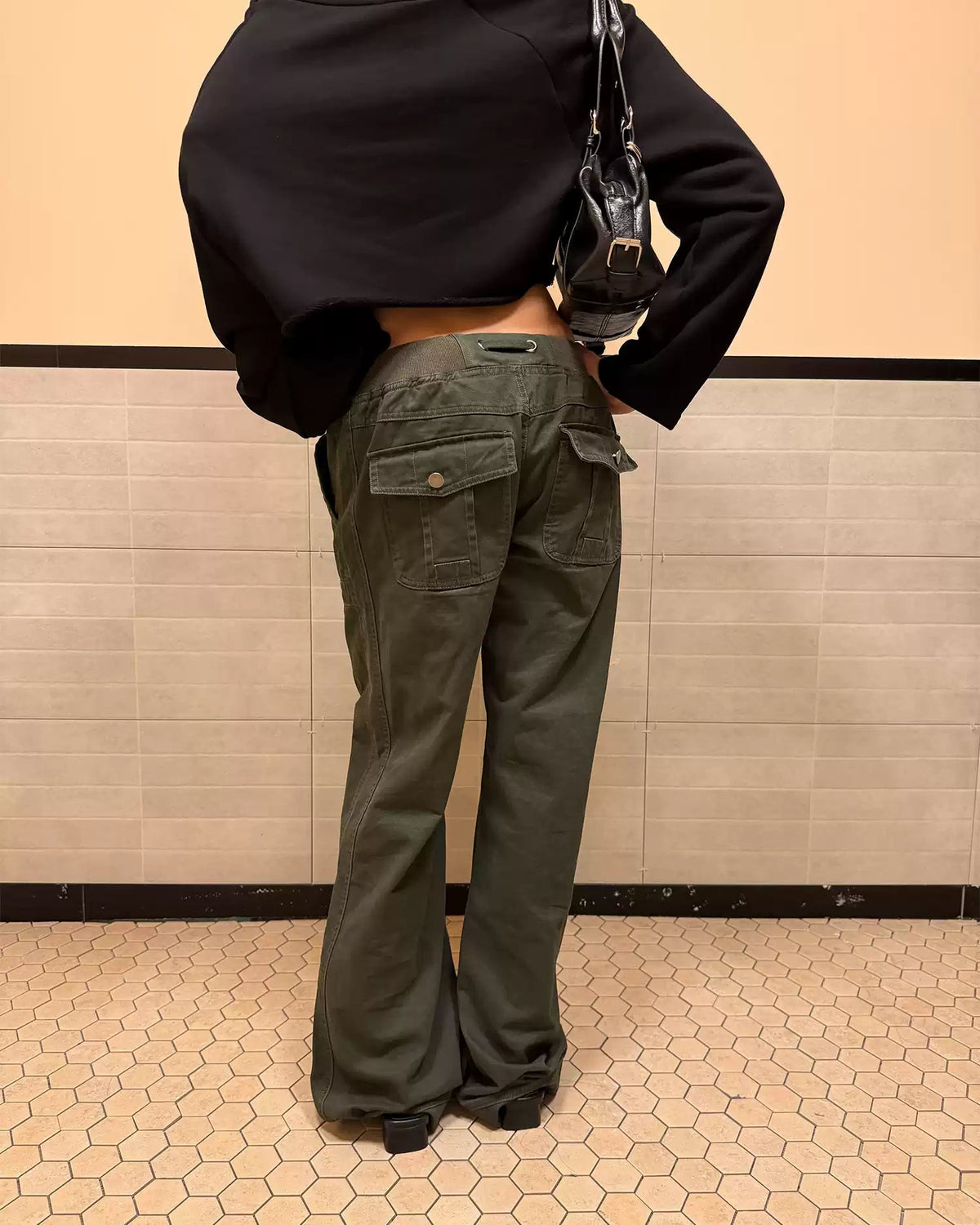 Ryder Low-Rise Drawstring Utility Pants
