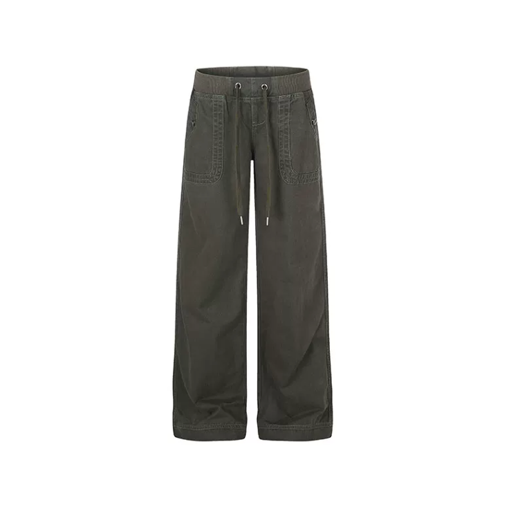 Ryder Low-Rise Drawstring Utility Pants