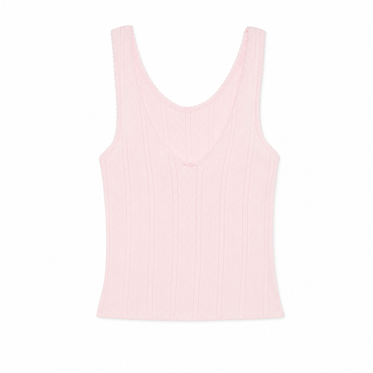 Sunday Morning Pointelle Tank