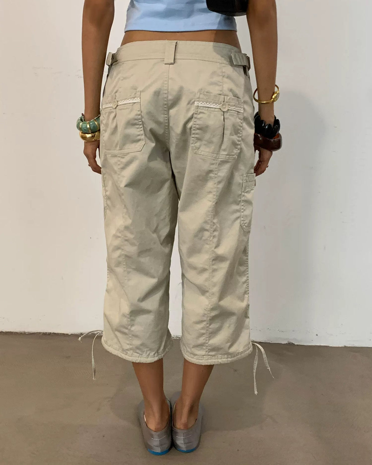 Scout Low-Rise Utility Capri Pants