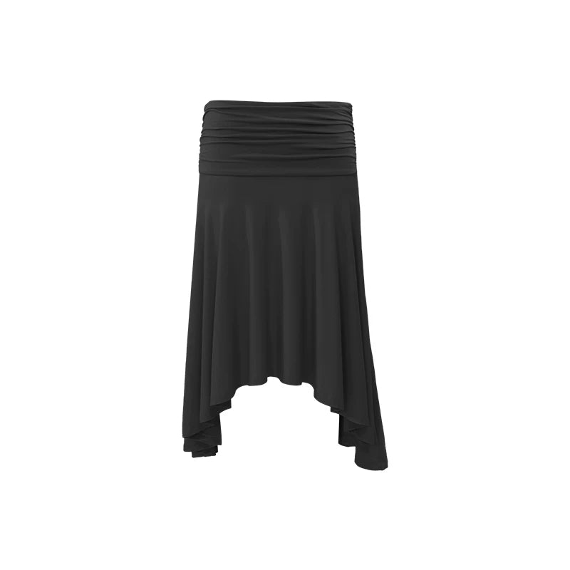 Elle | Selena Asymmetrical Midi Skirt