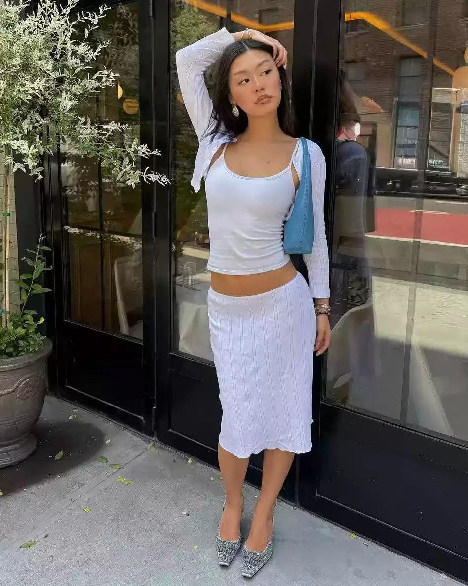 Elle | Slip Skirt