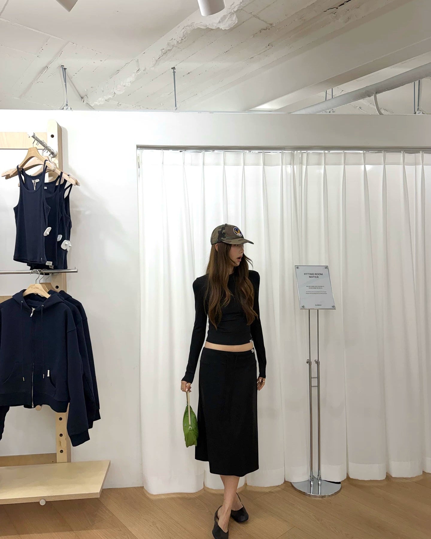 Ran | Soft Lyocell Modal Long Sleeve & Midi Skirt Set