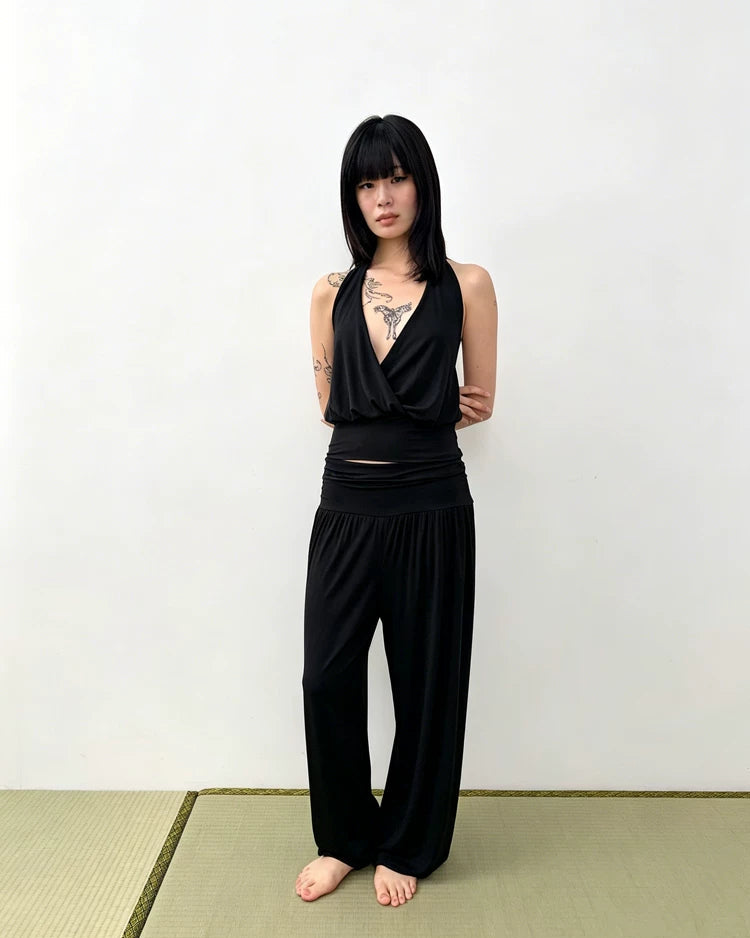 Assault | Sora Draped Halter Top