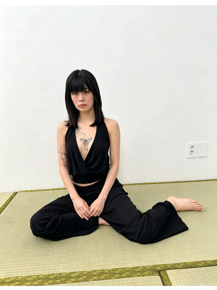 Assault | Sora Draped Halter Top