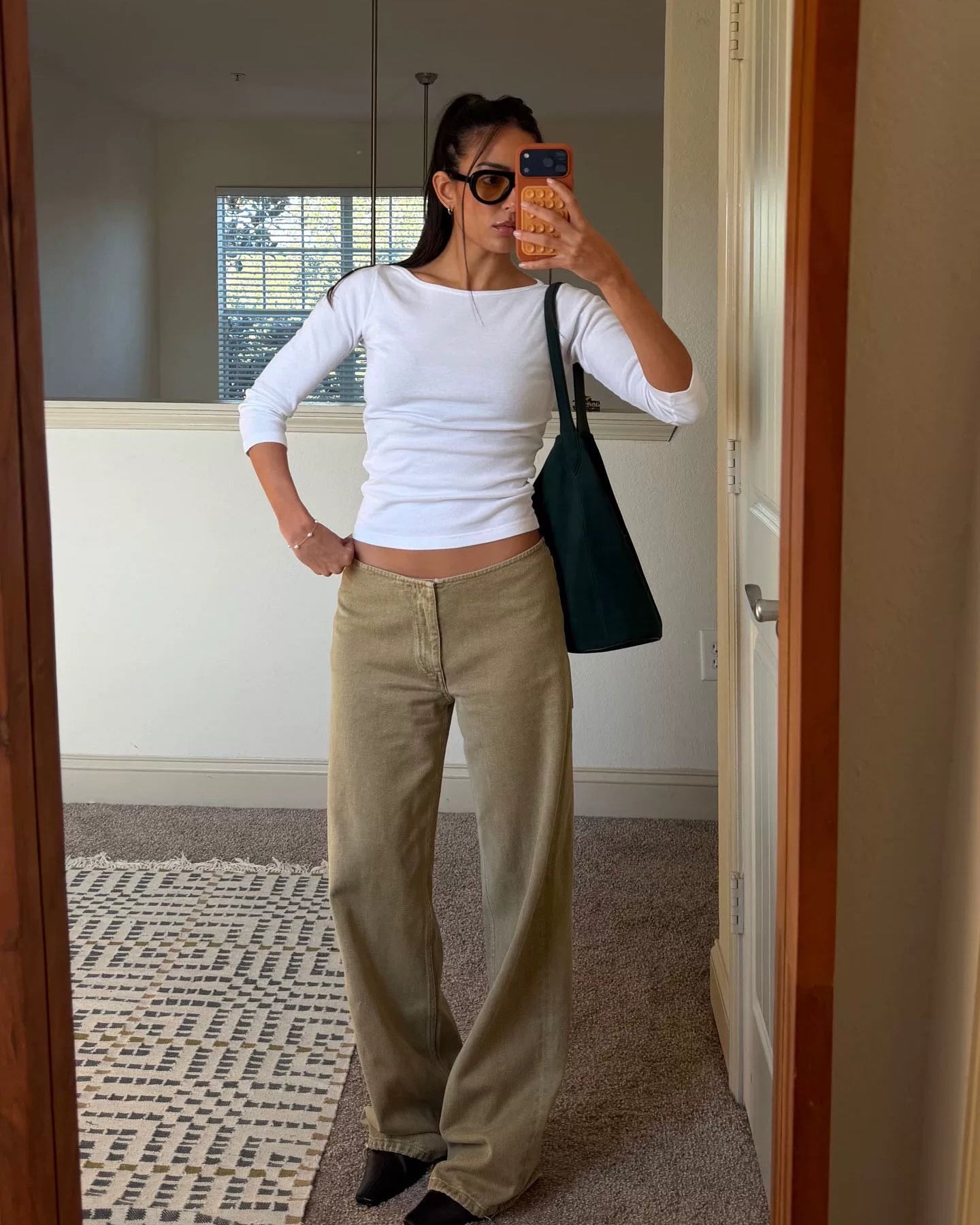 Elle | Sport Low-Rise Drawstring Jeans