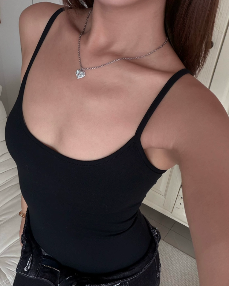 Elle | Studio Scoop Neck Bodysuit