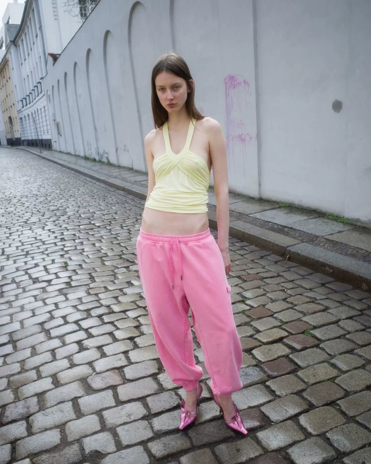 Elle | Tess Halter Draped Top