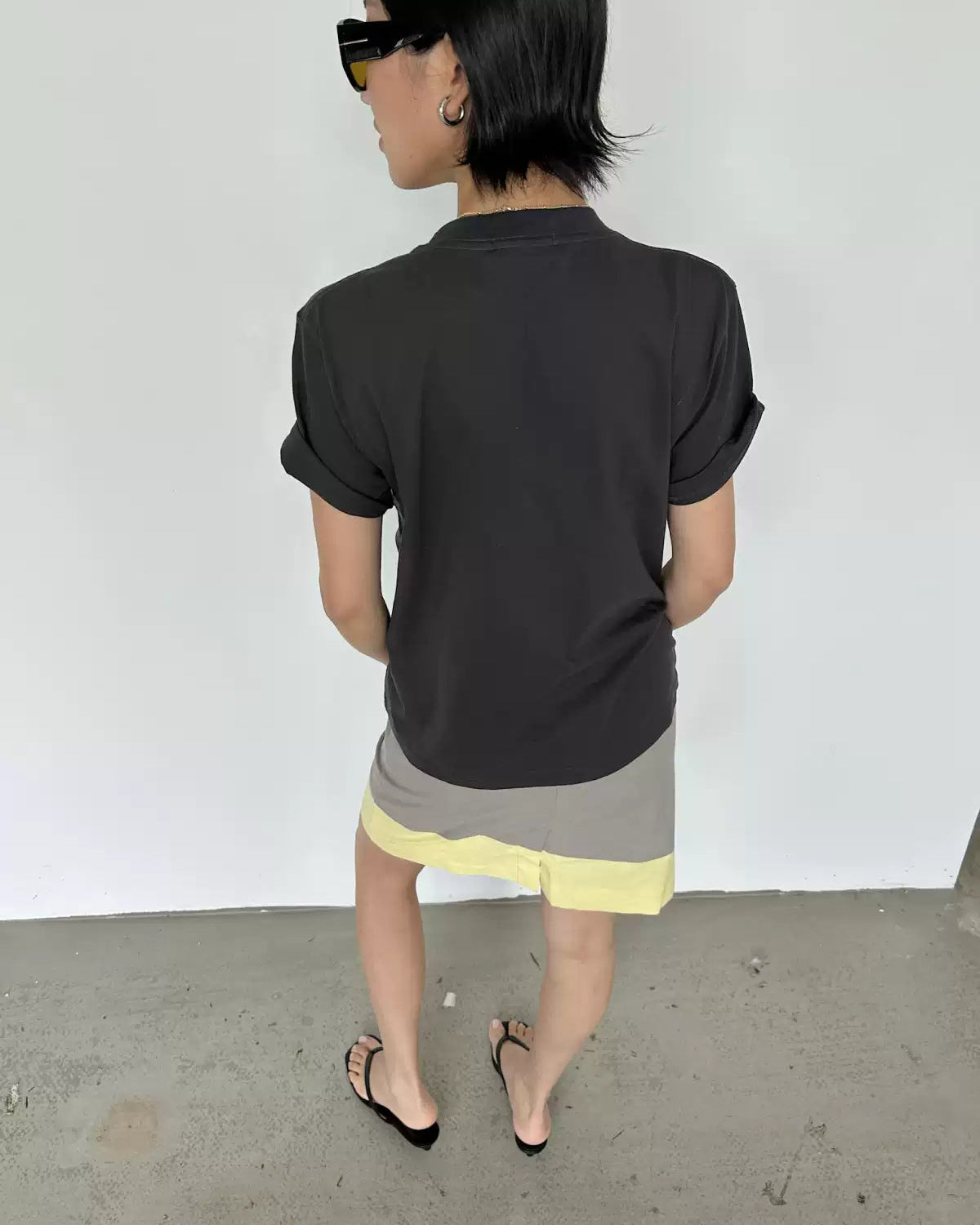 Elle | Vintage Leopard Graphic Cotton T-Shirt