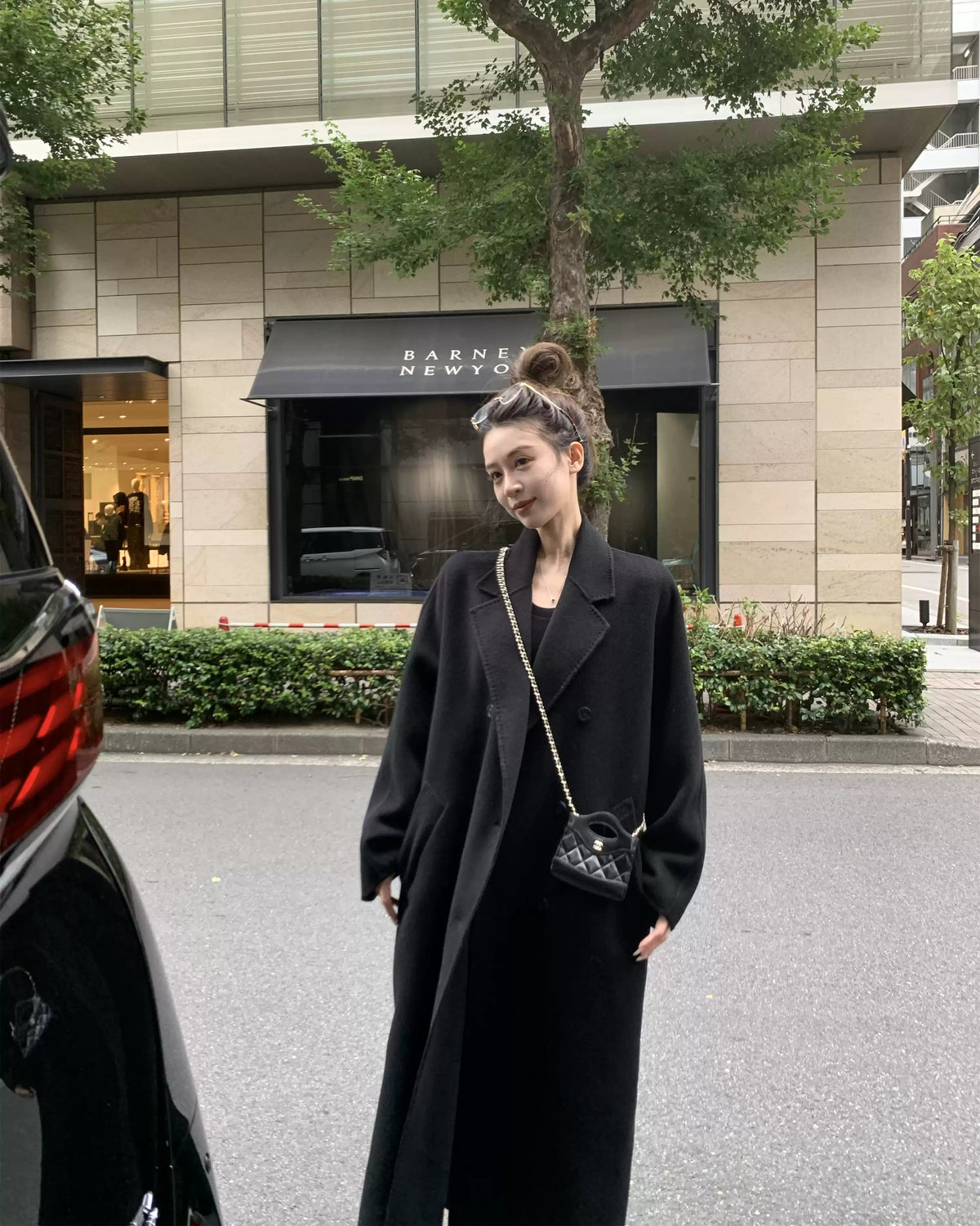 Zurich 100% Wool Double-Breasted Coat ——The coat that started Elle Curate.