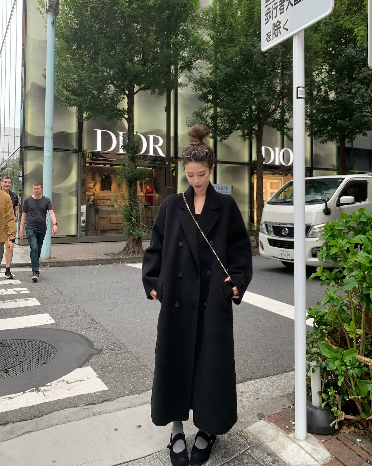 Zurich 100% Wool Double-Breasted Coat ——The coat that started Elle Curate.