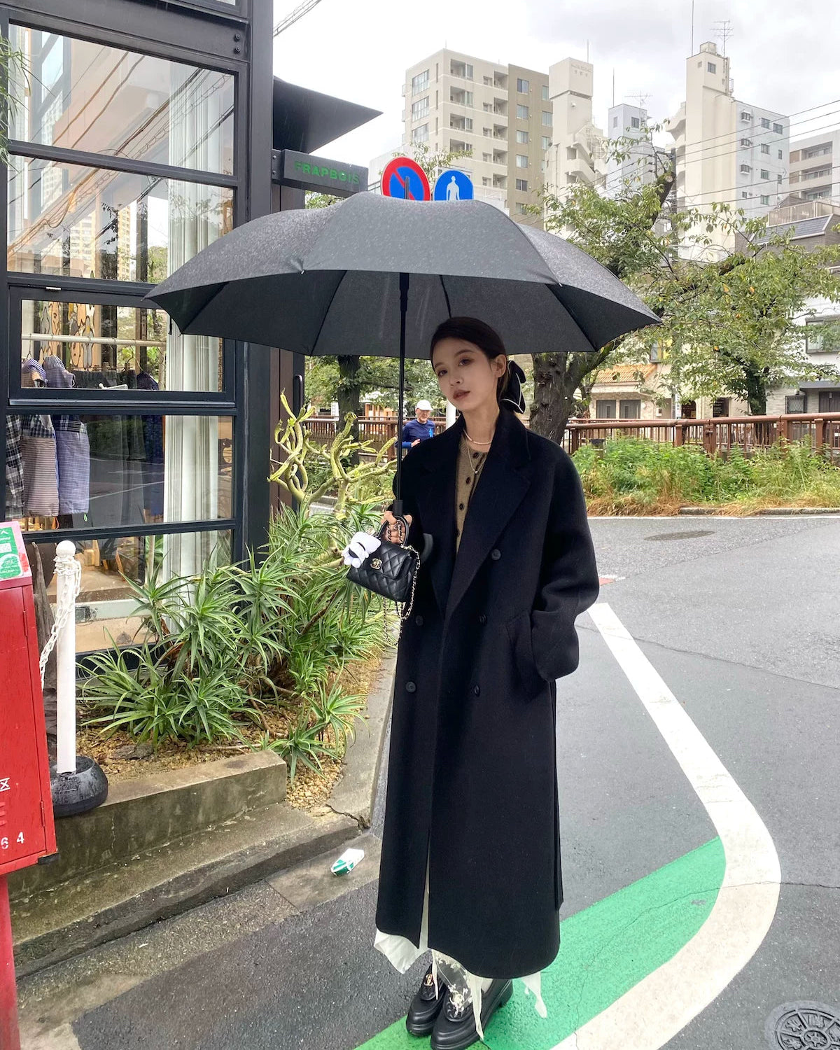 Zurich 100% Wool Double-Breasted Coat ——The coat that started Elle Curate.