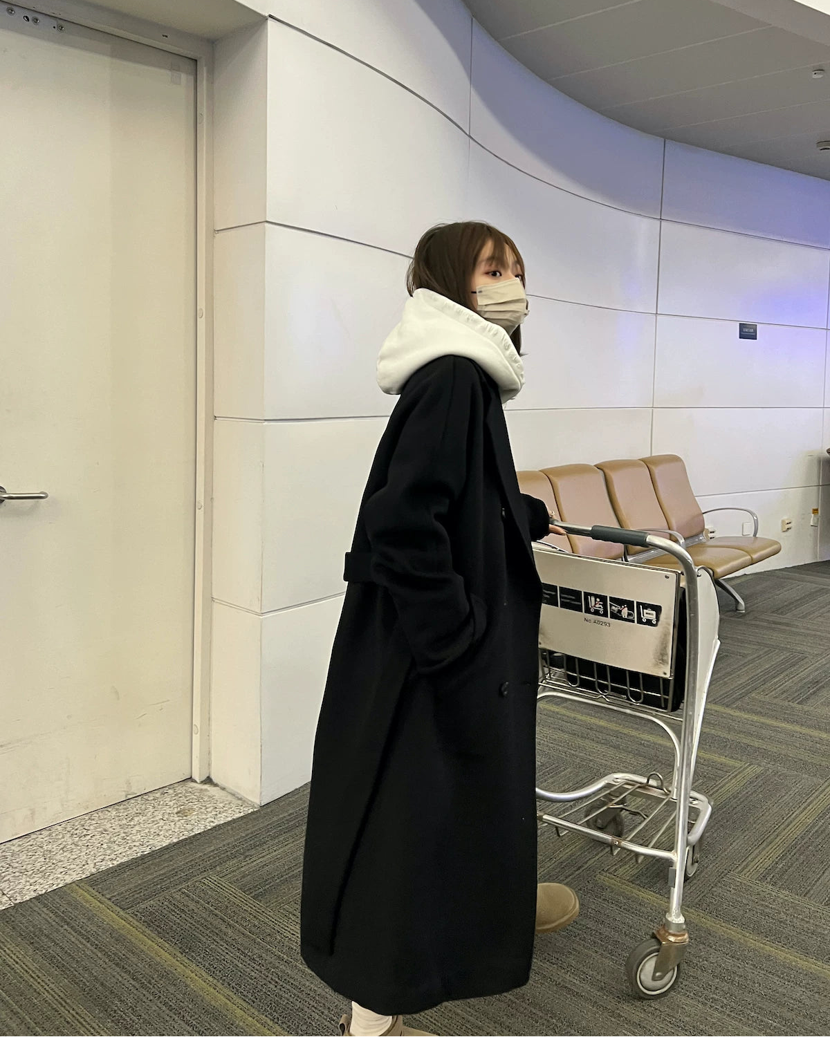 Zurich 100% Wool Double-Breasted Coat ——The coat that started Elle Curate.