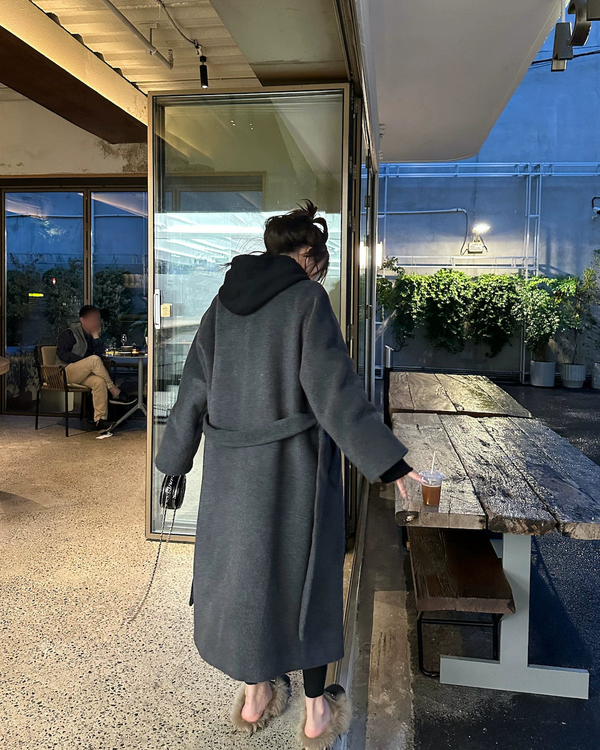 Zurich 100% Wool Double-Breasted Coat ——The coat that started Elle Curate.