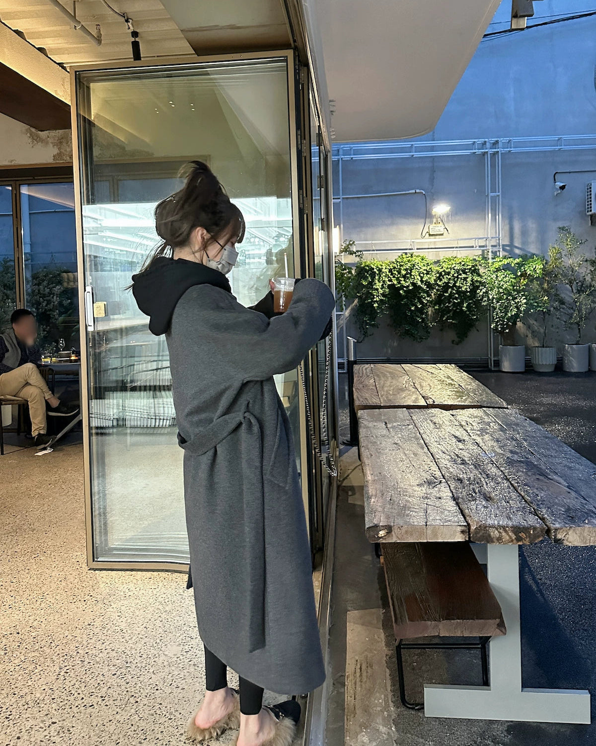 Zurich 100% Wool Double-Breasted Coat ——The coat that started Elle Curate.