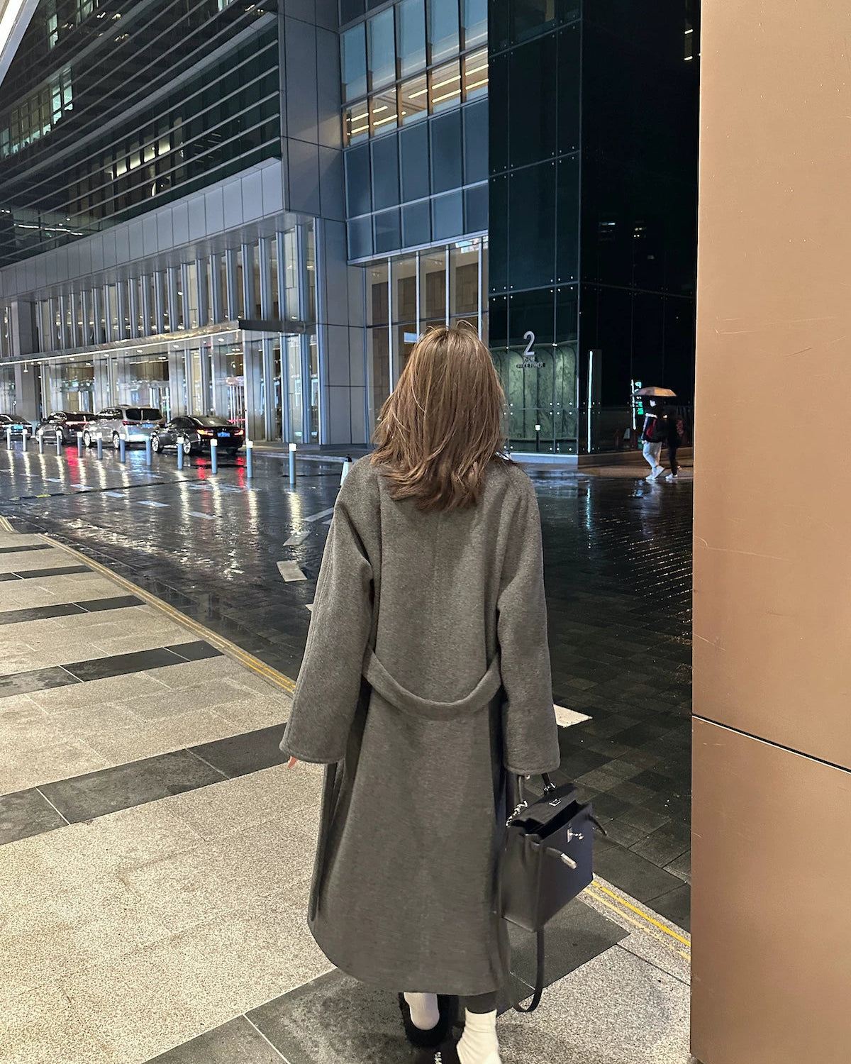 Zurich 100% Wool Double-Breasted Coat ——The coat that started Elle Curate.
