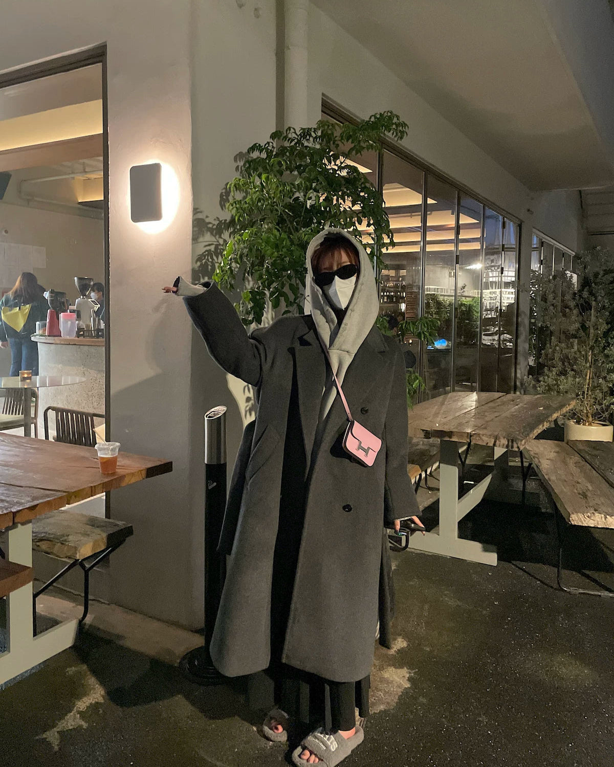 Zurich 100% Wool Double-Breasted Coat ——The coat that started Elle Curate.